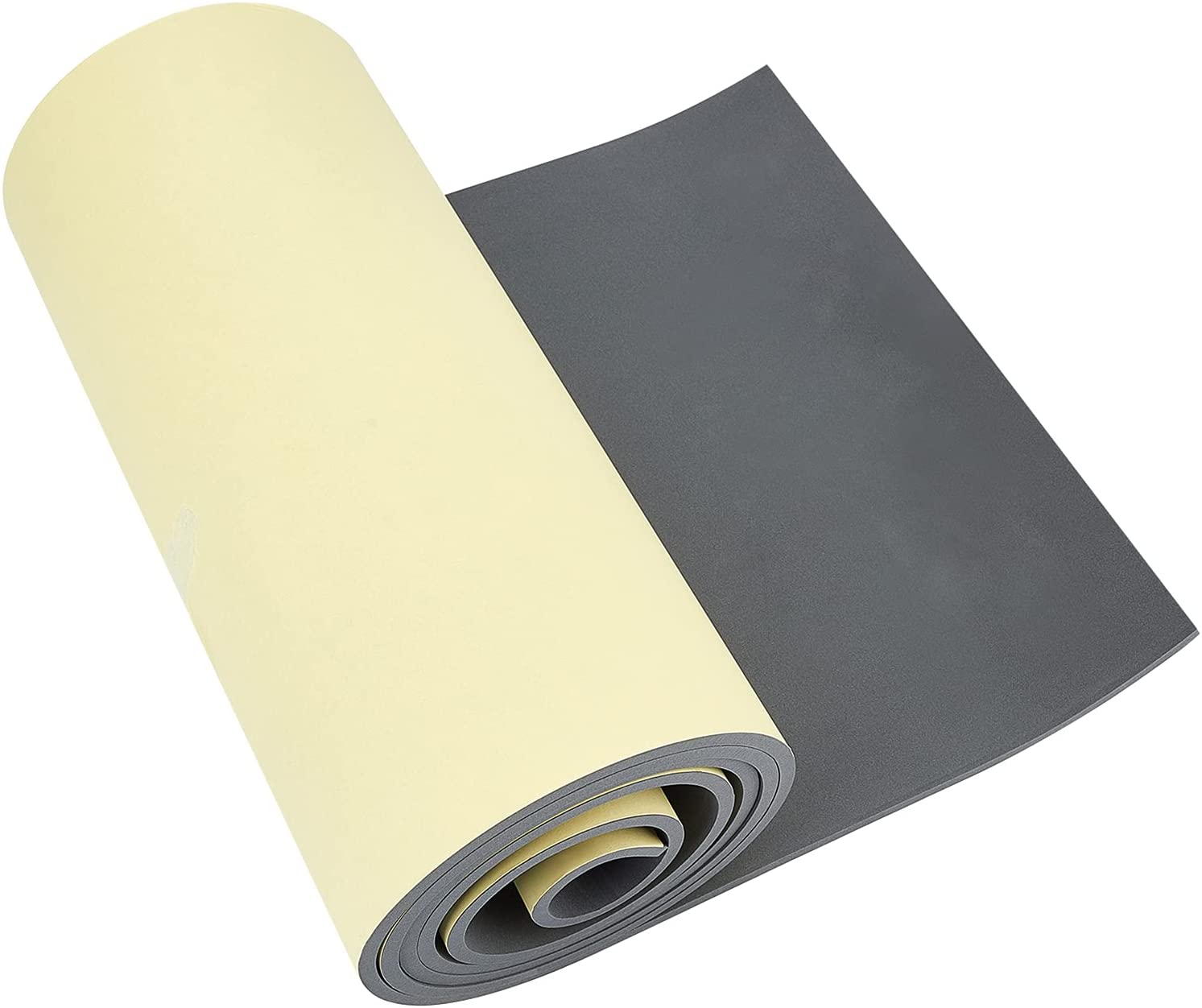 2mm Gray Self-Adhesive EVA Foam Roll Sticky Sheets for Scrapbooking Crafts  and Upholstery